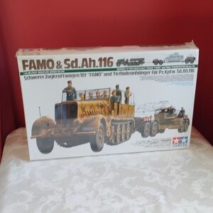 Tamiya FAMO & Sd. Ah. 116 Model Kit - Tan